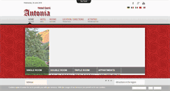 Desktop Screenshot of hotel-antonia.com