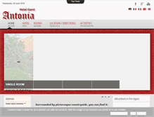 Tablet Screenshot of hotel-antonia.com